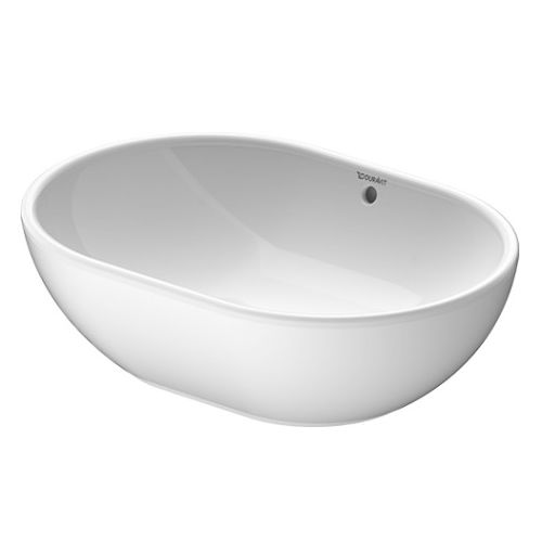 Настольная раковина - 033550 - DURAVIT - из керамики / глянцевая / овальная