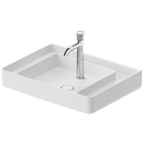 Настольная раковина - 237965 - DURAVIT - из керамики / глянцевая / прямоугольная