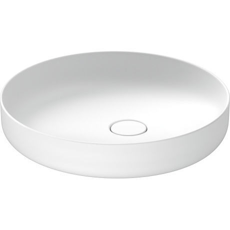 Настольная раковина - 266146 - DURAVIT - из керамики / глянцевая / круглая