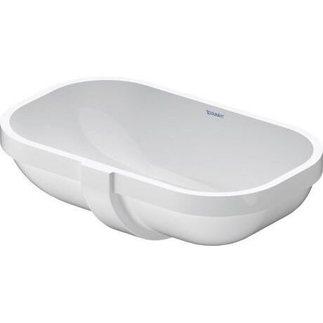 Раковина под рабочей поверхностью - 033849 - DURAVIT - из керамики / глянцевая / овальная