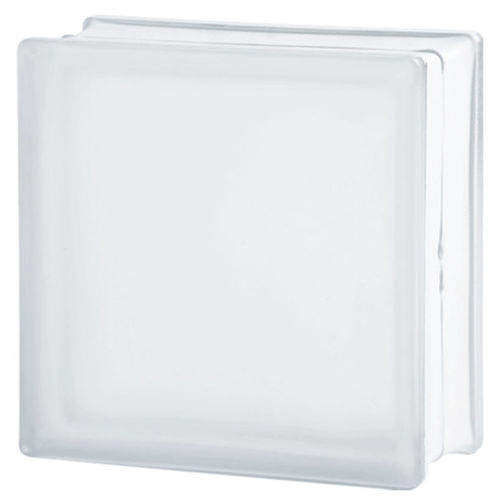 Квадратный стеклоблок - CLEAR 1919/8 CLEARVIEW SAHARA 2S - SEVES GLASSBLOCK - гладкий / песчаный / с профлистом