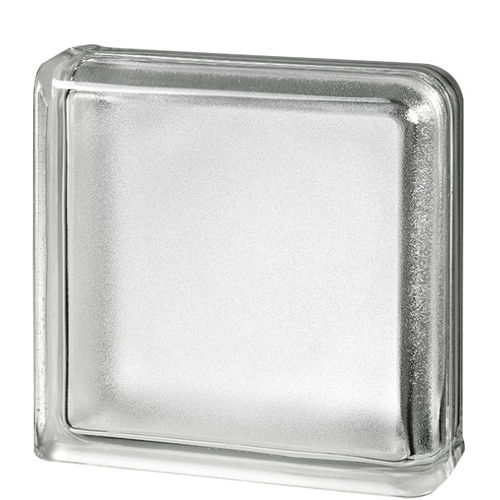 Квадратный стеклоблок - CLEAR 19/8 DOUBLE END  - SEVES GLASSBLOCK - прямоугольный / угловой / изогнутый