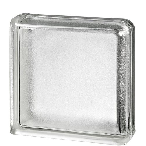 Прямоугольный стеклоблок - CLEAR 19/8  - SEVES GLASSBLOCK - угловой / изогнутый / гладкий