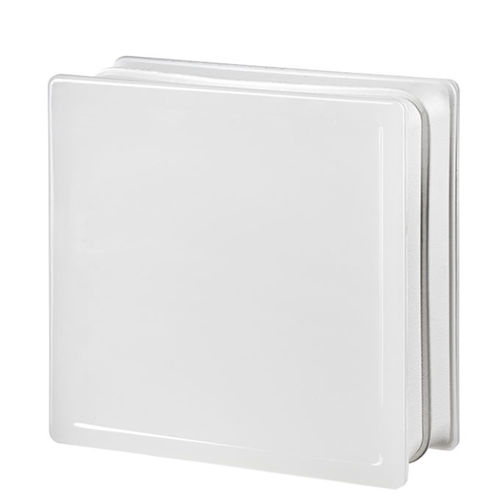 Квадратный стеклоблок - 884 PLAIN (CLARITY) - SEVES GLASSBLOCK - гладкий / настенный / со звукоизоляцией