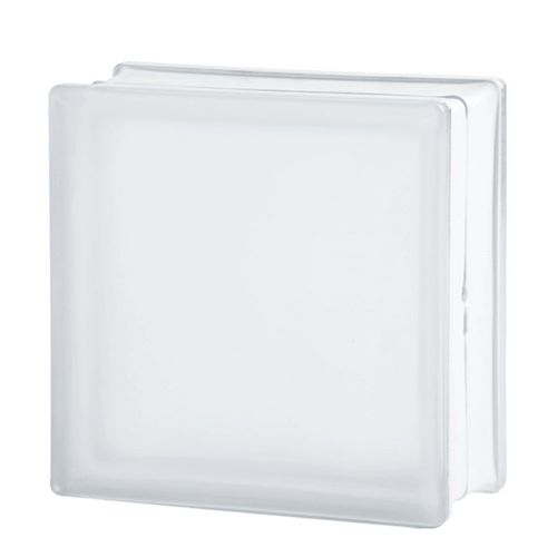 Квадратный стеклоблок - CLEAR 1909/8 CLEARVIEW SAHARA 2S - SEVES GLASSBLOCK - прямоугольный / песчаный / для пола