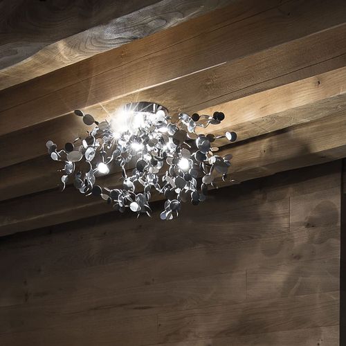 Современный потолочный светильник - ARGENT - TERZANI - из металла / LED / галогенный