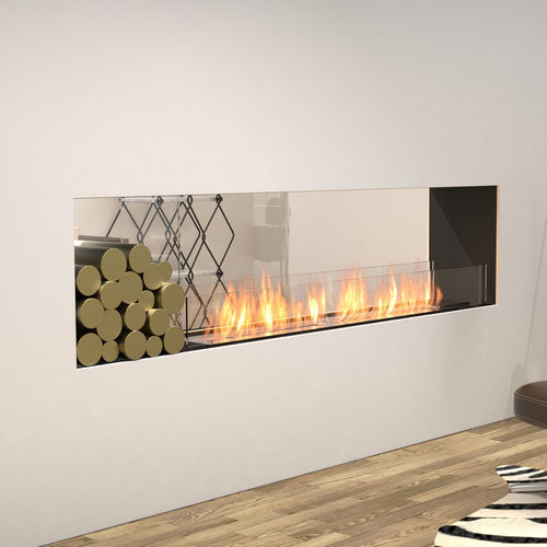 Двусторонняя топка для камина - FLEX DOUBLE-SIDED - EcoSmart Fire - на биоэтаноле / из стали / современная