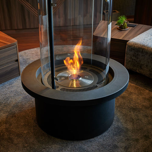 Круглая горелка на биоэтаноле - AB3 - EcoSmart Fire - современная / встраиваемая / декоративная