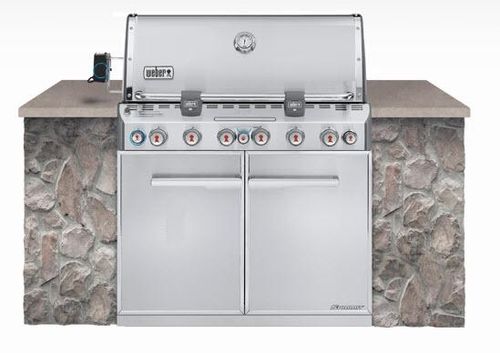Газовое барбекю - SUMMIT® S-660™ - Weber USA - встраиваемое / из нержавеющей стали