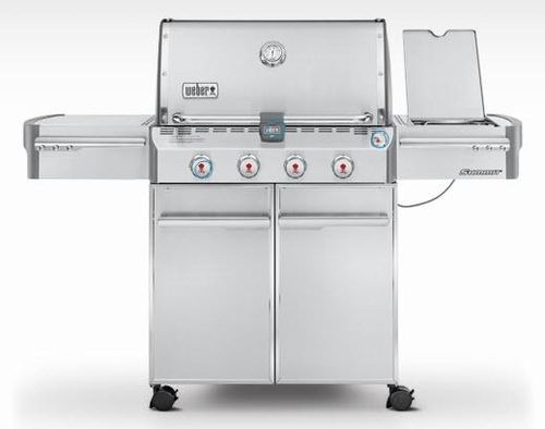 Газовое барбекю - SUMMIT ® S-420™ - Weber USA - на роликах / из нержавеющей стали