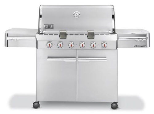 Газовое барбекю - SUMMIT® S-620 - Weber USA - на роликах / из нержавеющей стали