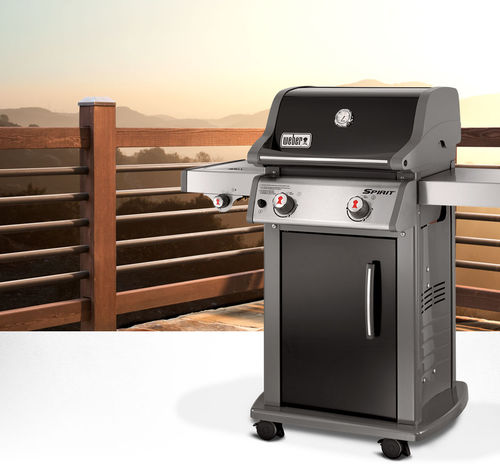 Газовое барбекю - SPIRIT® E-220™  - Weber USA - на роликах / из металла