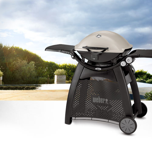 Газовое барбекю - Q® 3200™ - Weber USA - на роликах / из литого алюминия