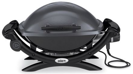 Электрическое барбекю - Q® 1400™  - Weber USA - отдельностоящее / из литого алюминия