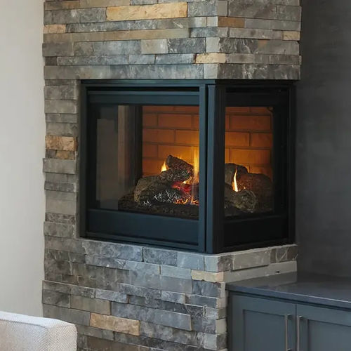 Газовый камин - ST-DV36IN - HEAT & GLO® - встраиваемый / угловой / двусторонний