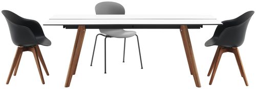 Современный обеденный стол - ADELAIDE  - BoConcept - из дерева / из ламината / прямоугольный