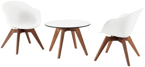 Современный журнальный столик - ADELAIDE - BoConcept - из дерева / из ламината / круглый