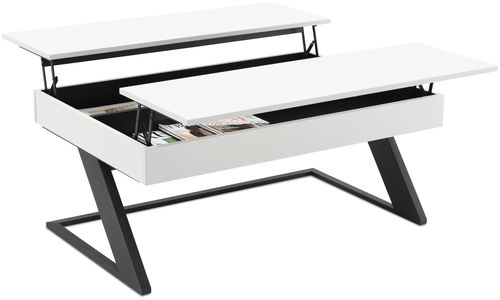 Современный журнальный столик - GRANVILLE - BoConcept - из МДФ / из стали / прямоугольный