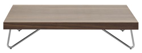Современный журнальный столик - LUGO - BoConcept - из МДФ / из стали / прямоугольный