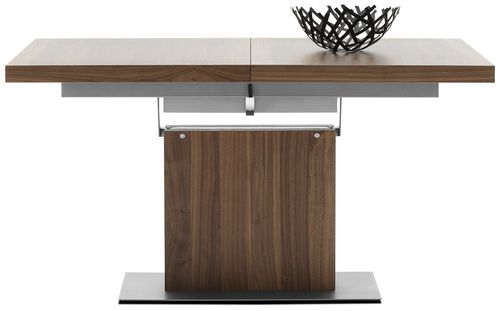 Современный обеденный стол - BARI - BoConcept - из МДФ / из стали / прямоугольный