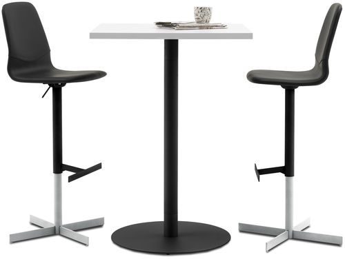 Современный высокий стол для еды стоя - BONN - BoConcept - из ламината / прямоугольный / для бытового использования