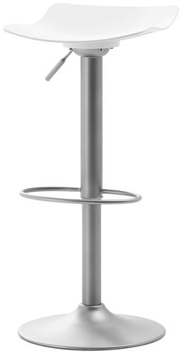 Современный барный табурет - TORUP - BoConcept - из пластика / с основанием из стали / регулируемый
