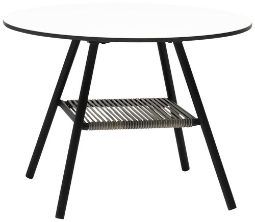 Современный стол - ELBA  - BoConcept - из стали / с основанием из стали / прямоугольный