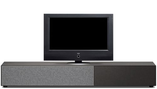 Современная тумба под телевизор - LUGANO - BoConcept - hi-fi / из стекла / из МДФ