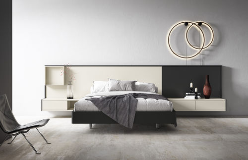 Изголовье кровати для двуспальной кровати - EVER: Comp.100 - MUEBLES MESEGUE, S.A. - современное / из дерева / по индивидуальному заказу