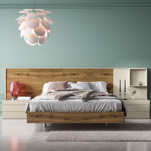 Изголовье кровати для двуспальной кровати - EVER: Comp. 101 - MUEBLES MESEGUE, S.A. - современное / из дерева / по индивидуальному заказу