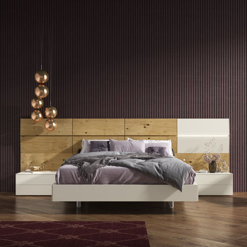 Изголовье кровати для двуспальной кровати - TRAP: comp.104 - MUEBLES MESEGUE, S.A. - современное / из дерева / по индивидуальному заказу