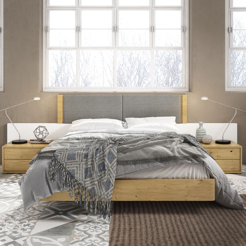 Изголовье кровати для двуспальной кровати - HERMES: comp.107 - MUEBLES MESEGUE, S.A. - современное / из дерева / обитое