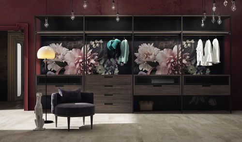 Модульная гардеробная - REALLY 100 - MUEBLES MESEGUE, S.A. - современная / из дерева / из металла