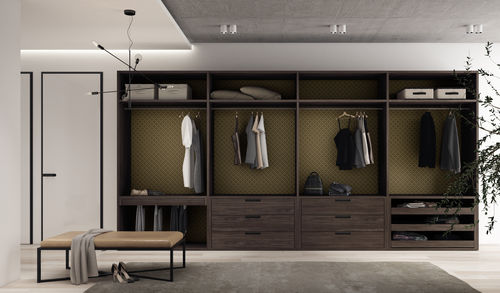 Современная гардеробная - REALLY 102 - MUEBLES MESEGUE, S.A. - из дерева / из металла / с выдвижными ящиками