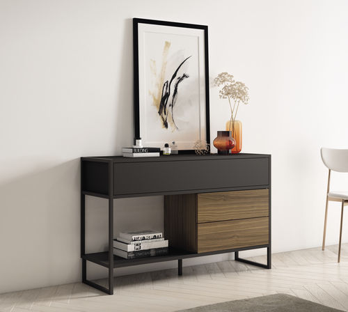Современный комод - Cubo 212 - MUEBLES MESEGUE, S.A. - из дерева / из металла / не определено