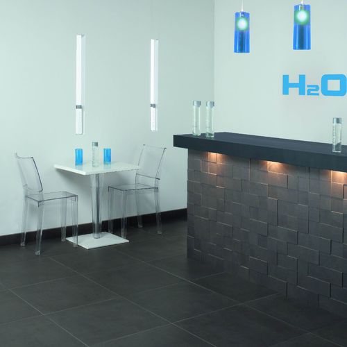 Плитка из керамогранита - HYDRA - SALONI CERAMICA - полированная / 3D / для интерьера