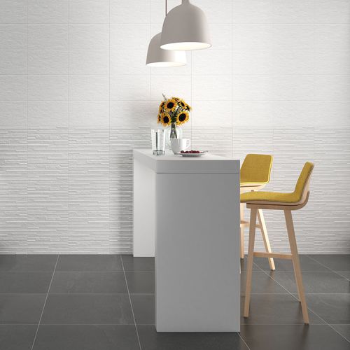 Плитка из керамики - ALBAR - SALONI CERAMICA - полированная / рельефная / для интерьера