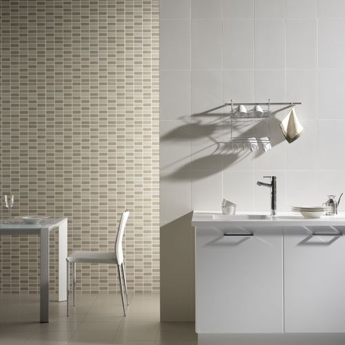 Плитка из керамики - TRAMA - SALONI CERAMICA - полированная / для интерьера / настенная