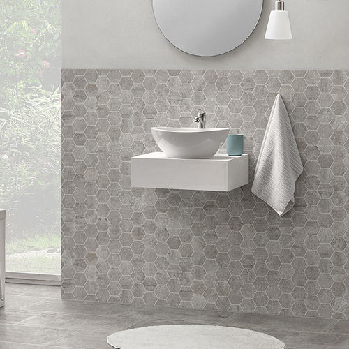 Плитка из керамогранита - GLAMSTONE - Abitare La Ceramica - естественная отделка / для интерьера / для ванной комнаты