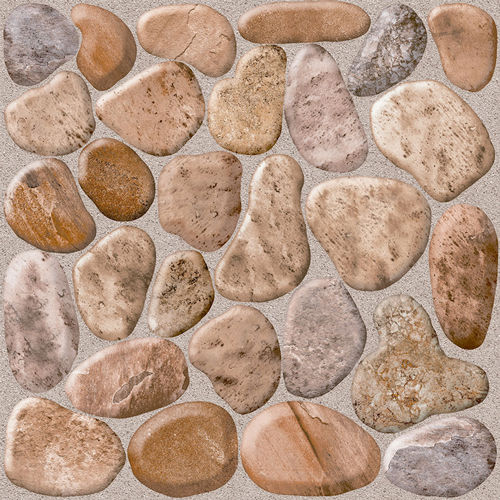 Плитка из керамики - STONE MARROM AD - Ceramica Carmelo Fior - рельефная / для наружного применения / напольная