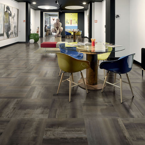 Плитка из керамогранита - STEELWALK - Ceramiche Ascot SpA - полированная / матовая / для интерьера