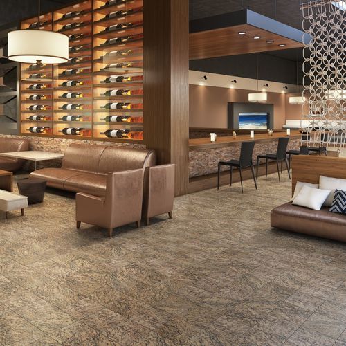Плитка из натурального камня - GRANITE - Interceramic - из гранита / полированная / пламевидная