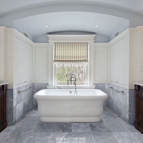 Плитка из мрамора - ALLURE LIGHT - Marble Systems - полированная / для ванной комнаты / настенная