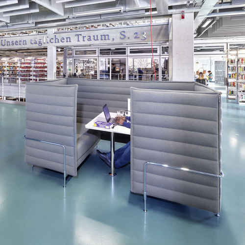 Акустическое пространство для концентрации внимания - ALCOVE CABIN - vitra USA - из металла / из стали / из МДФ