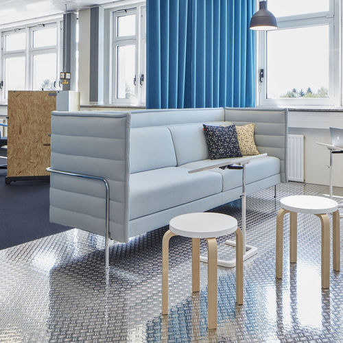 Современный диван - ALCOVE - vitra USA - из ткани / с подлокотниками / S-образное кресло
