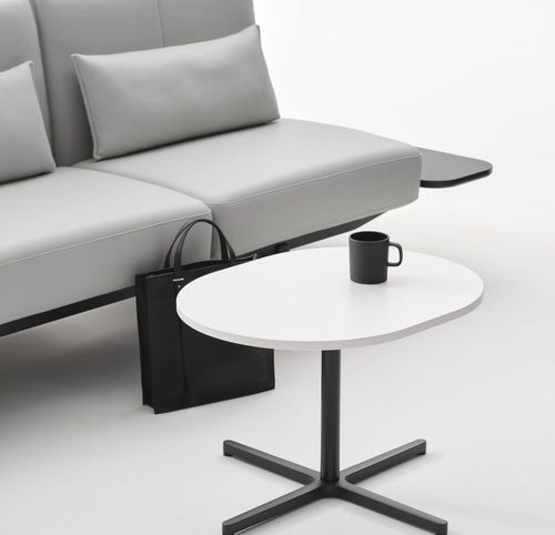 Современный рабочий стол - SOFT - vitra USA - из дерева / эпоксидный / с основанием из эпоксида