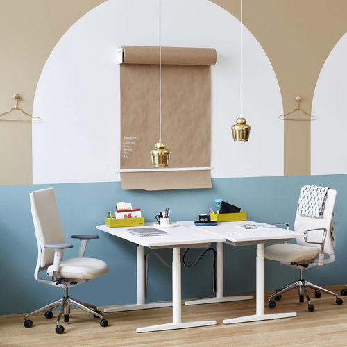 Современный стул для офиса - ID SOFT L - vitra USA - для интерьера / из ткани / из полиуретана