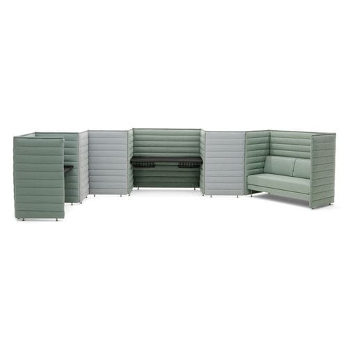 Неподвижная перегородка - ALCOVE PLUS PARAVENT - vitra USA - из ткани / для профессионального использования / для офиса