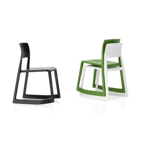 Современный стул для посетителей - TIP TON - vitra USA - для интерьера / из пластика / с основанием из АБС-пластика