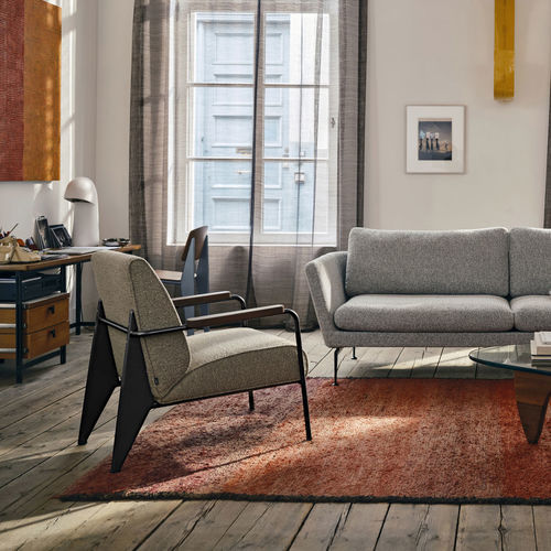 Современное кресло - DE SALON  - vitra USA - из ткани / из кожи / из цельной древесины